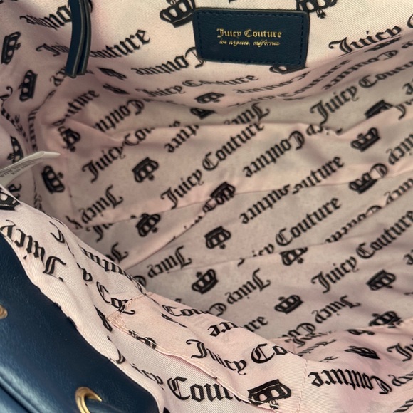 Juicy Couture dark navy Blue and Pink Shoulder Bag Set - Picture 7 of 8